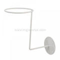 White Metal Hat Rack Holder Storage Display Stand